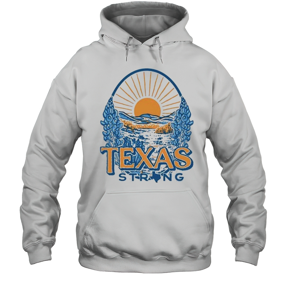 Old Row Texas Strong Charity T-Shirt Unisex Hoodie