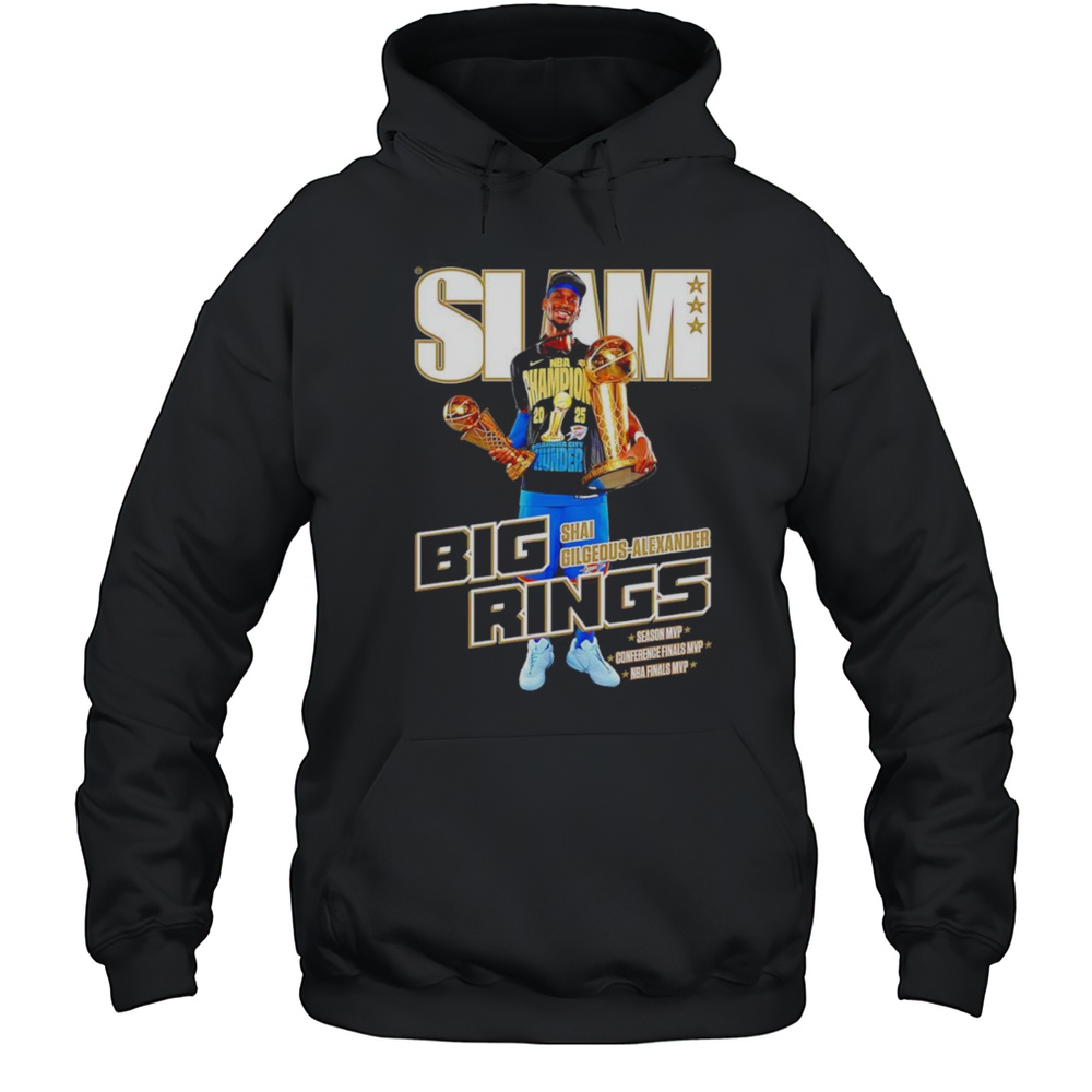 Shai Gilgeous-Alexander Big Rings Shirt Unisex Hoodie