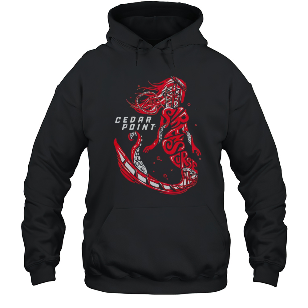 Sirens Curse Wordscape Mermaid Shirt Unisex Hoodie