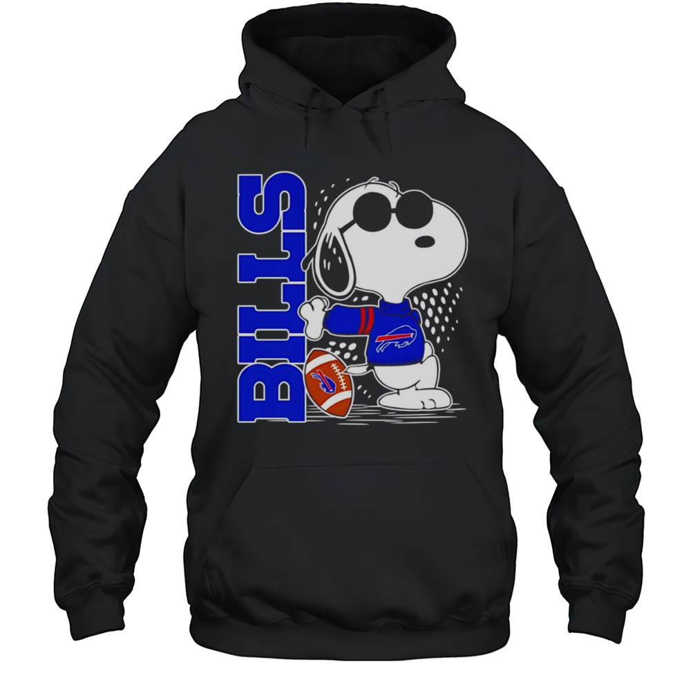 Snoopy And Buffalo Bills Football Shirt Unisex Hoodie