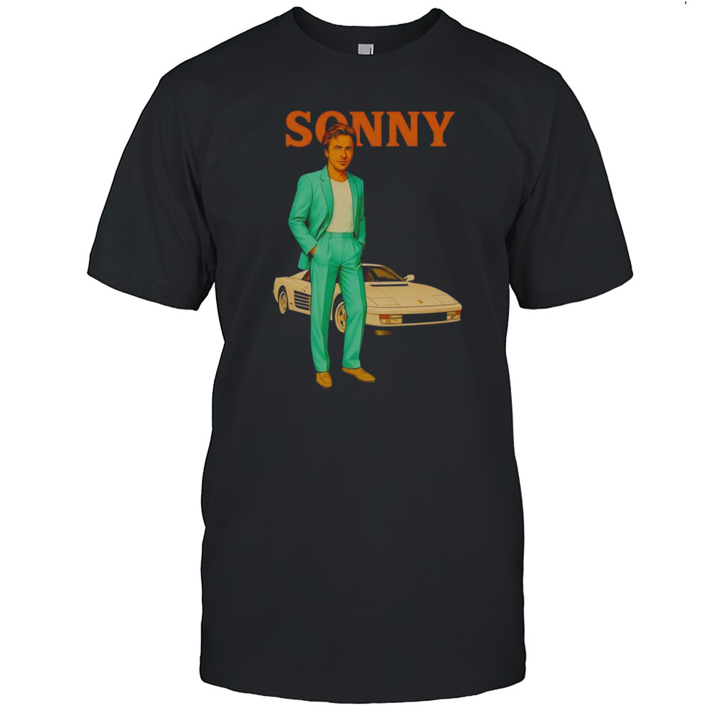 Sonny Crockett Miami Vice Vintage Shirt