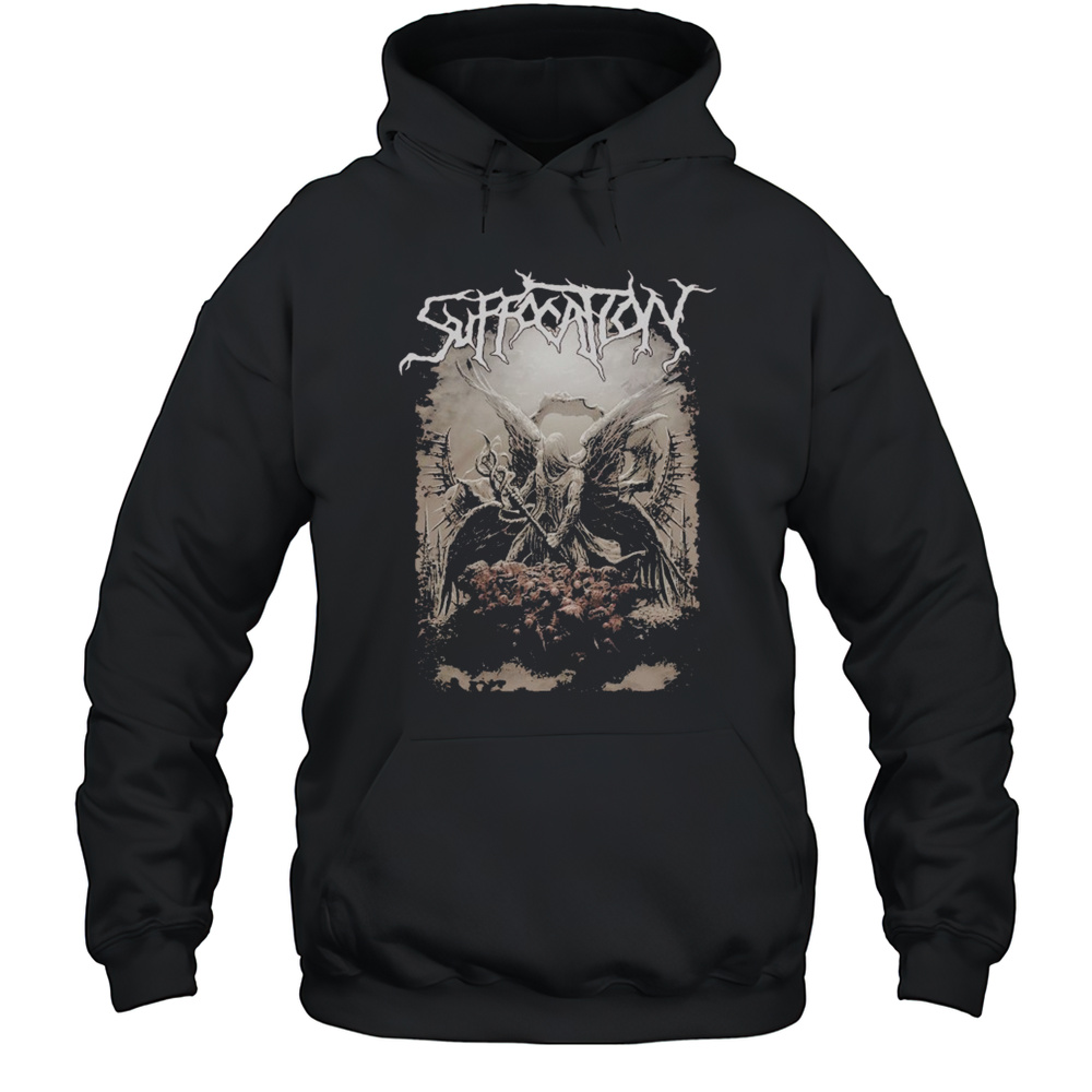 Suffocation Shred Angel T-shirt Unisex Hoodie