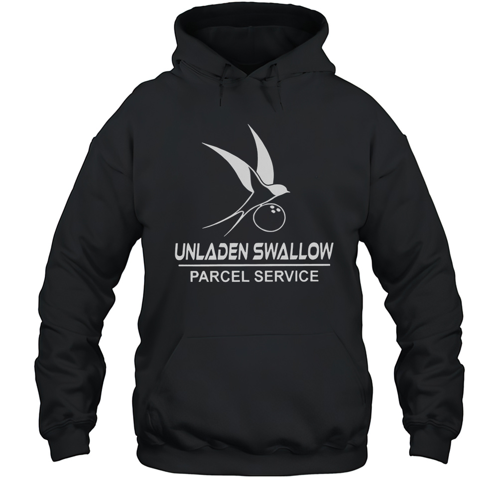 Unladen Swallow Parcel Service T-Shirt Unisex Hoodie
