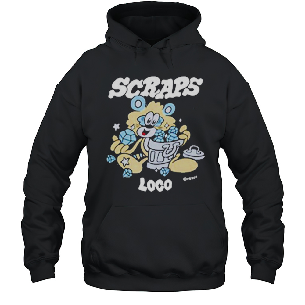 Verdy X Loco Scraps T-Shirt Unisex Hoodie
