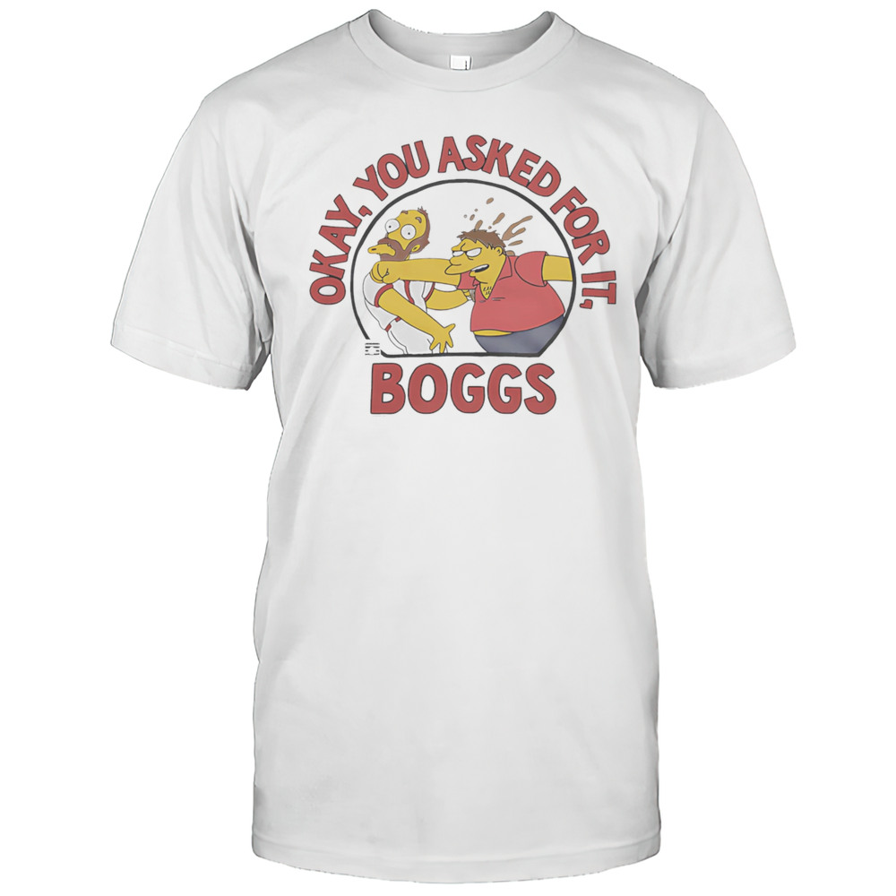 Wade Boggs You Asked For It Cartoon Shirt