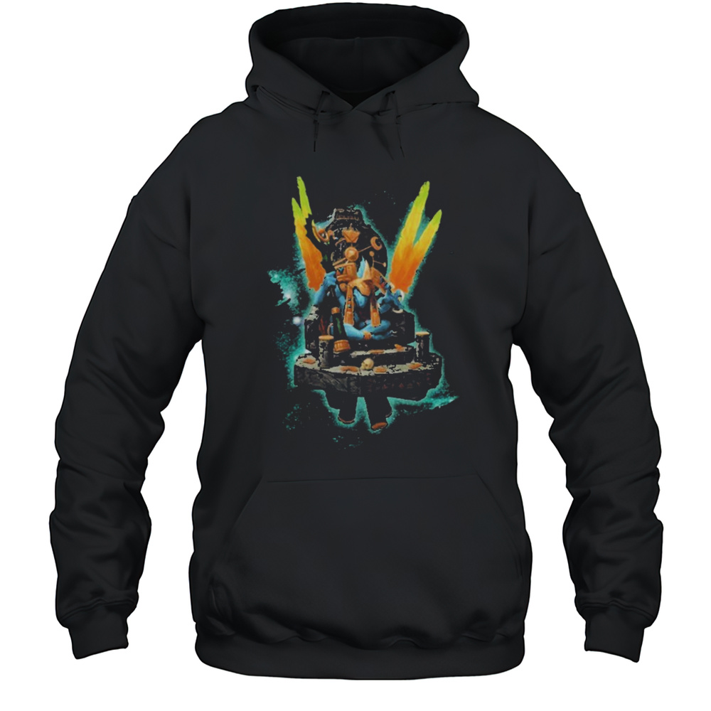 Warhammer Seraphon Skink Starseer T-shirt Unisex Hoodie
