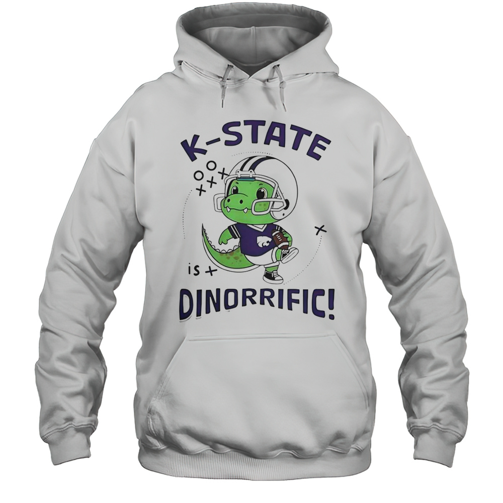 K-State Wildcats Vive La Fete Dino-Riffic T-Shirt Unisex Hoodie