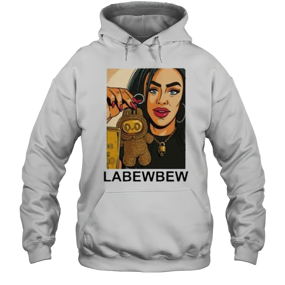 LABEWBEW 24 Karat Gold Labubu T-Shirt Unisex Hoodie