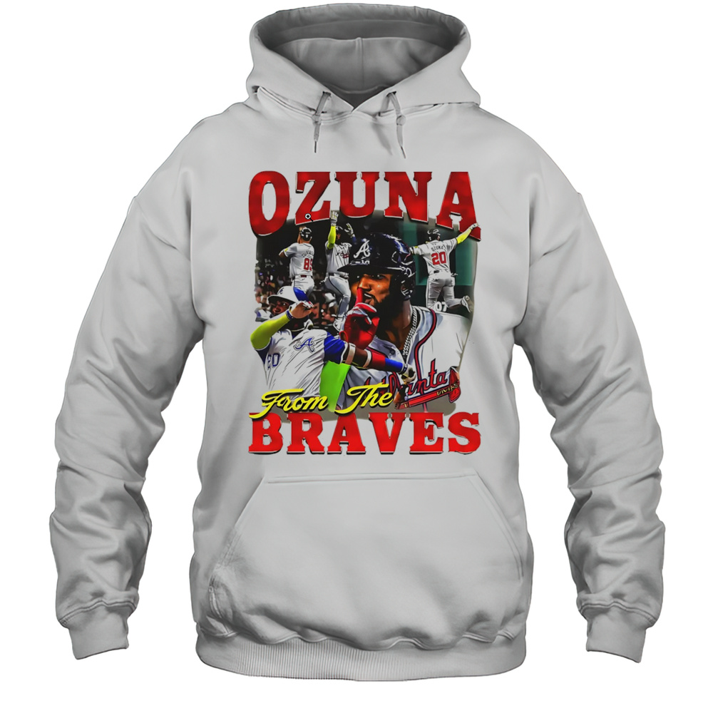Ozuna From The Braves Retro Shirt4 Unisex Hoodie
