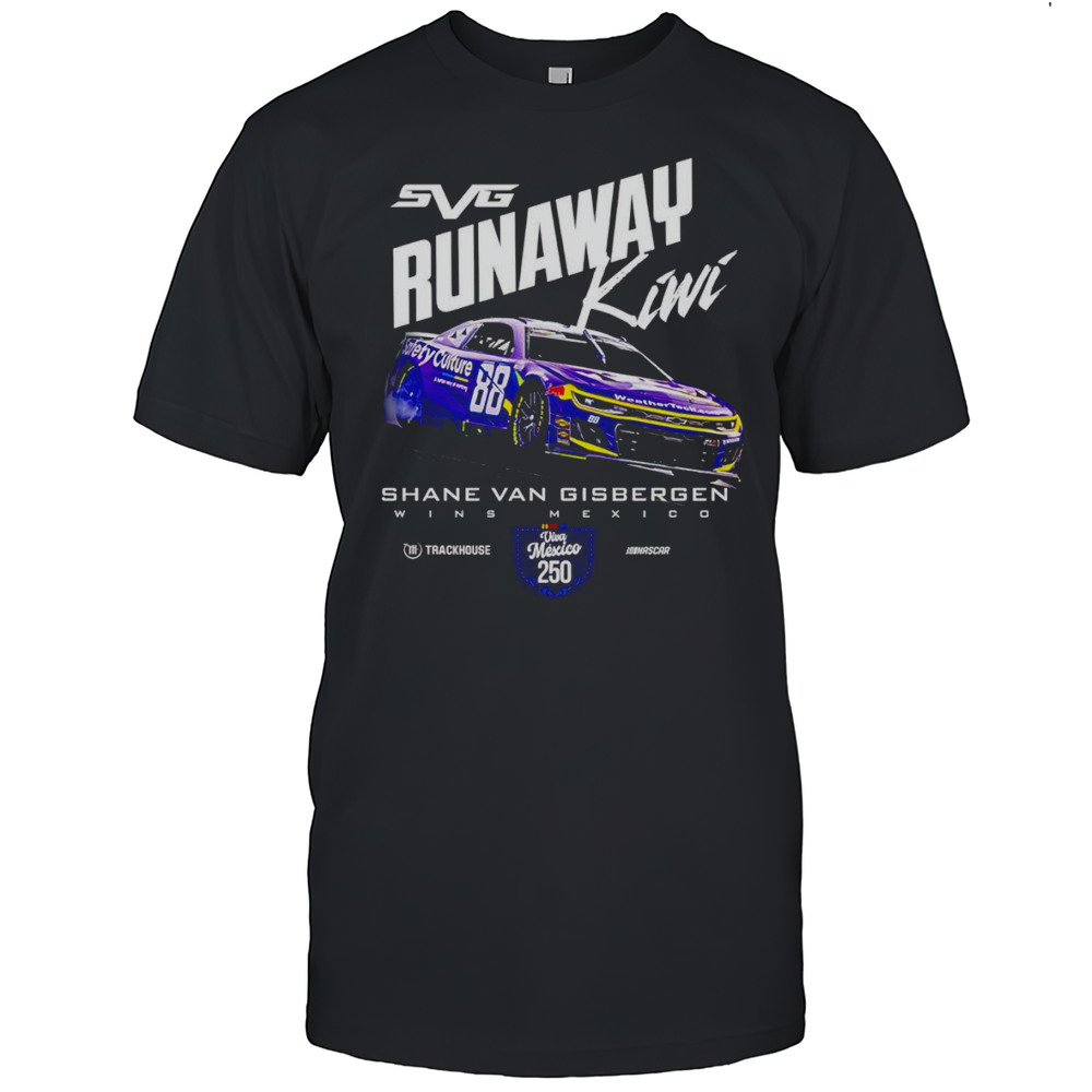 Runaway Kiwi Shane Van Gisbergen 88 Mexico City Winner Shirt