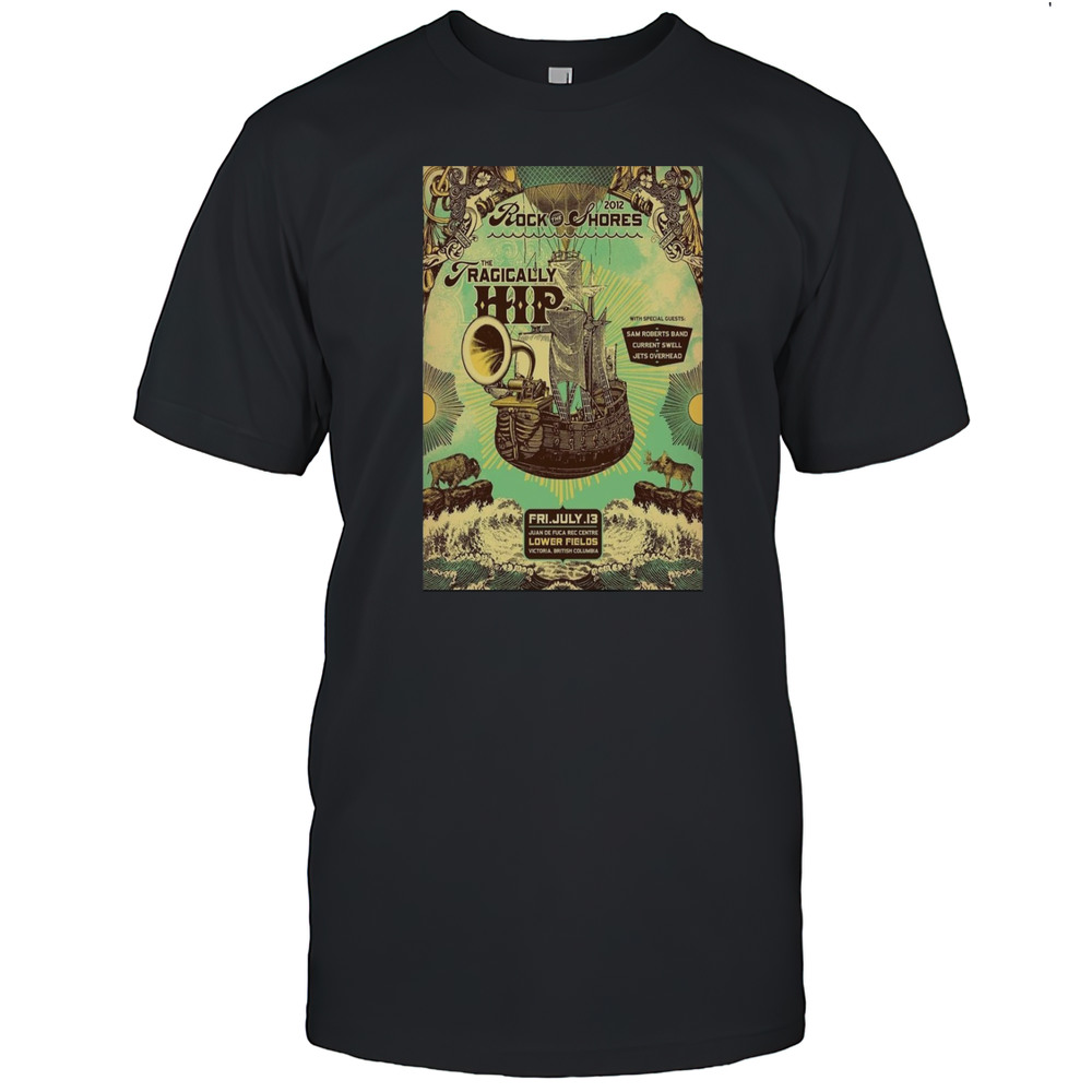 The Tragically Hip Concert Poster T-Shirt