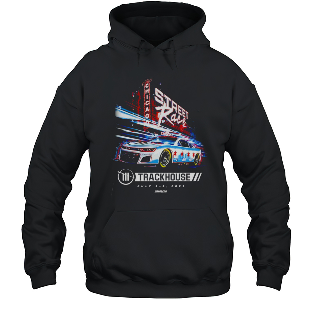 Trackhouse Chicago Street Race Shirt Unisex Hoodie