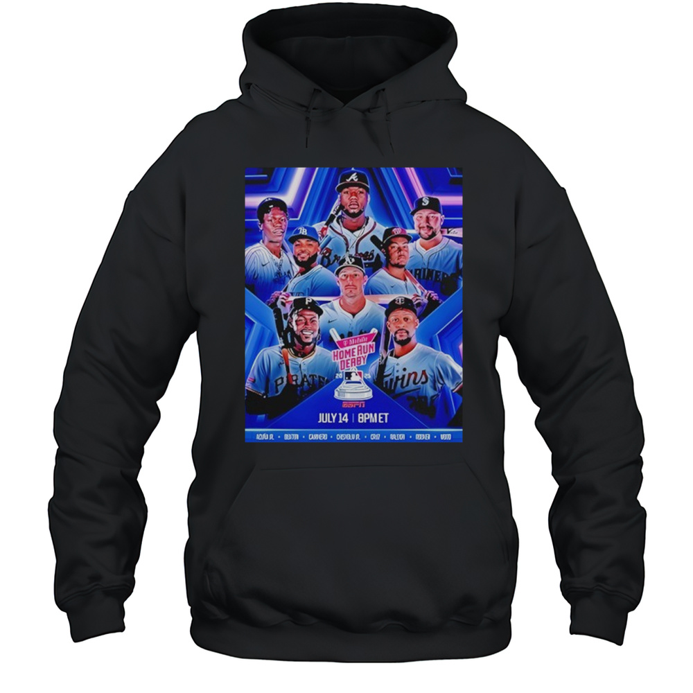 2025 Mlb Home Run Derby Players Shirt Unisex Hoodie