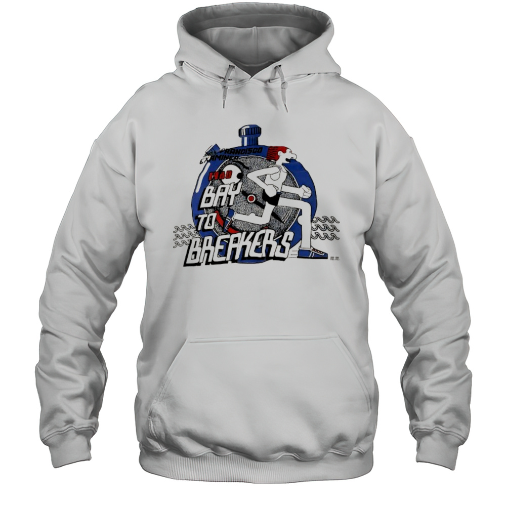 Bay To Breaker 1980 Francisco Examiner Run Shirt Unisex Hoodie