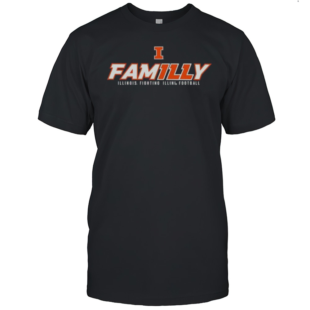 Illinois Football FamILLy Shirt