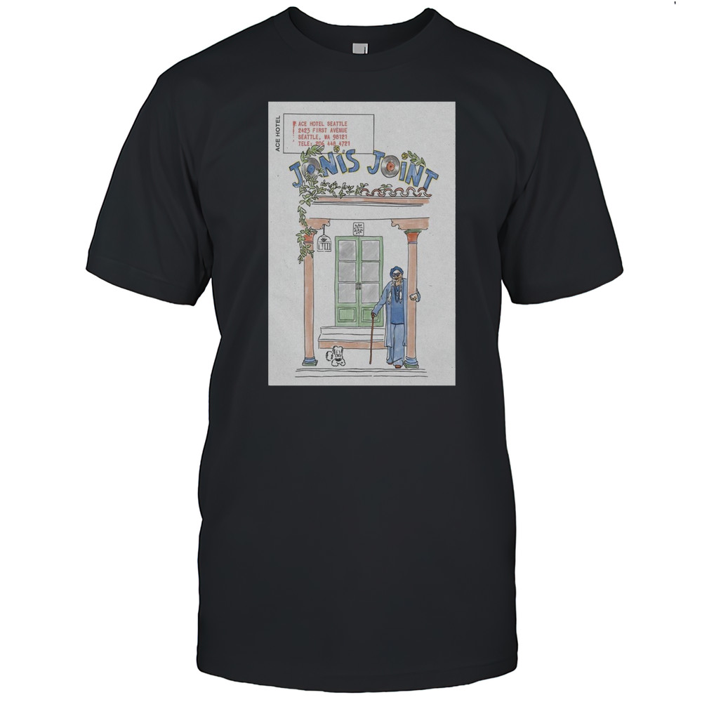 Joni Mitchell Jonis Joint Seattle WA Poster Shirt