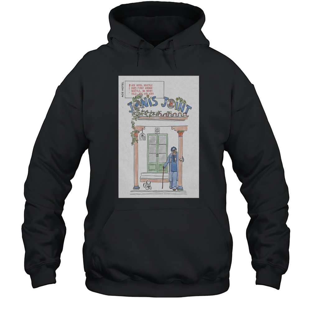 Joni Mitchell Jonis Joint Seattle WA Poster Shirt Unisex Hoodie