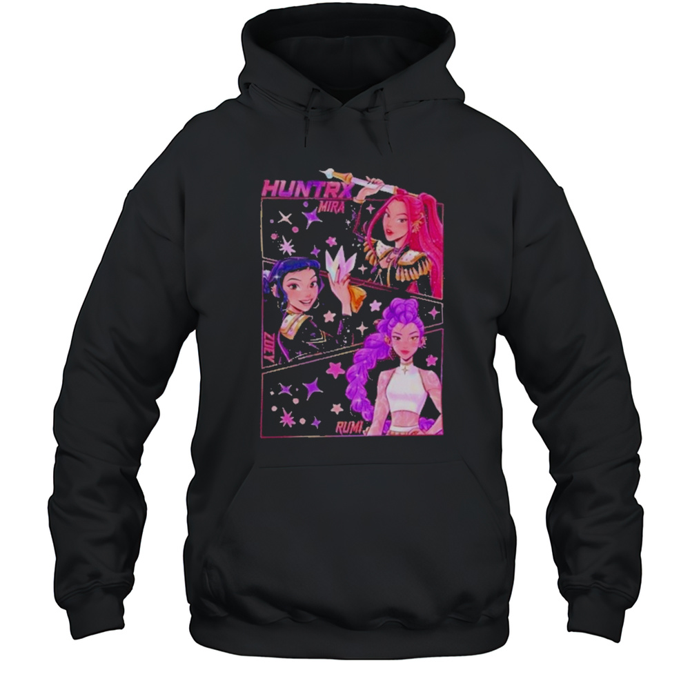 Kpop Demon Hunters Jinu Manga Kpop Huntrix Pin Shirt Unisex Hoodie
