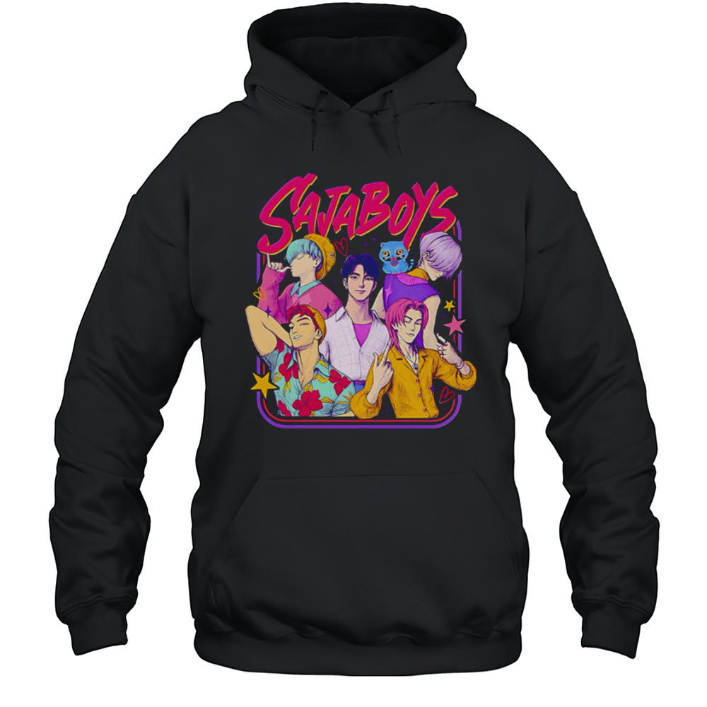 Kpop Demon Hunters Saja Boys Boy Band Shirt Unisex Hoodie