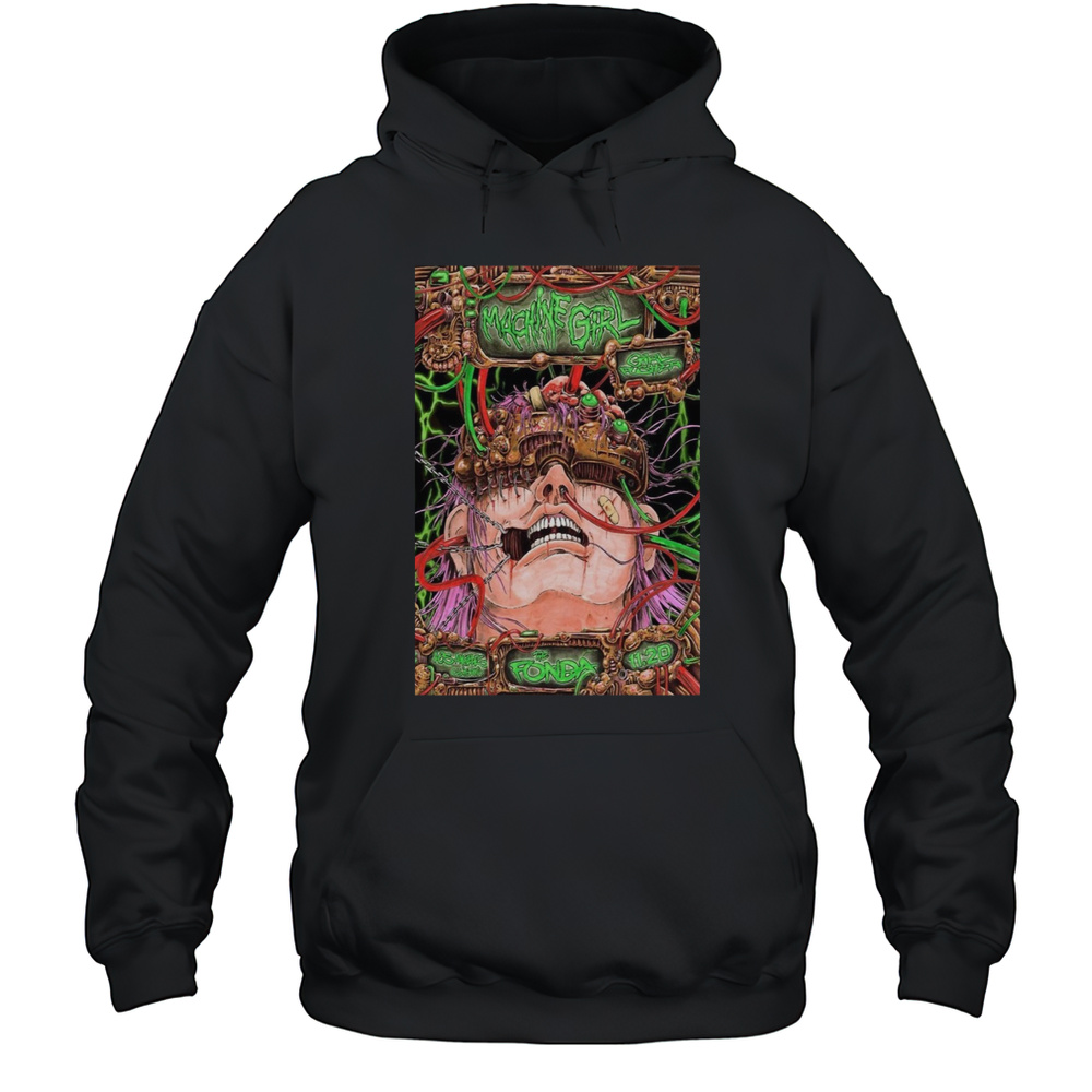 Machine Girl Poster NYC October 30 2025 Event Shirt Unisex Hoodie