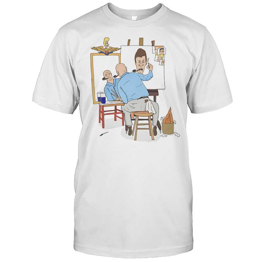 Mike Judge Painting Butthead Shirt