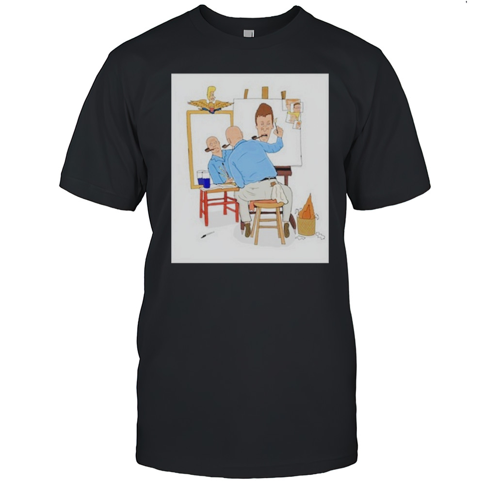Mike Judge Painting Butthead Shirt