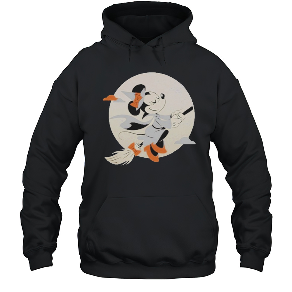Minnie Mouse In Witch Halloween Shirt Unisex Hoodie