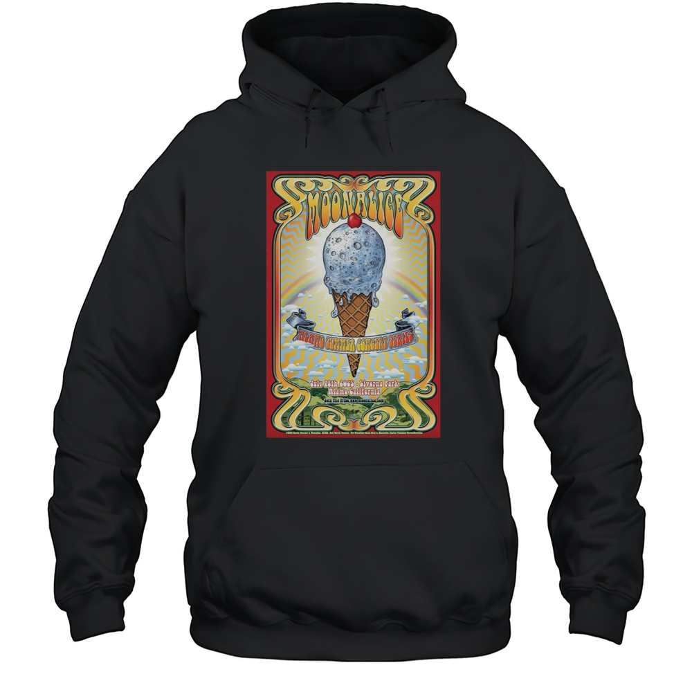 Moonalice Livorna Park Alamo CA July 18 2025 Poster Shirt Unisex Hoodie
