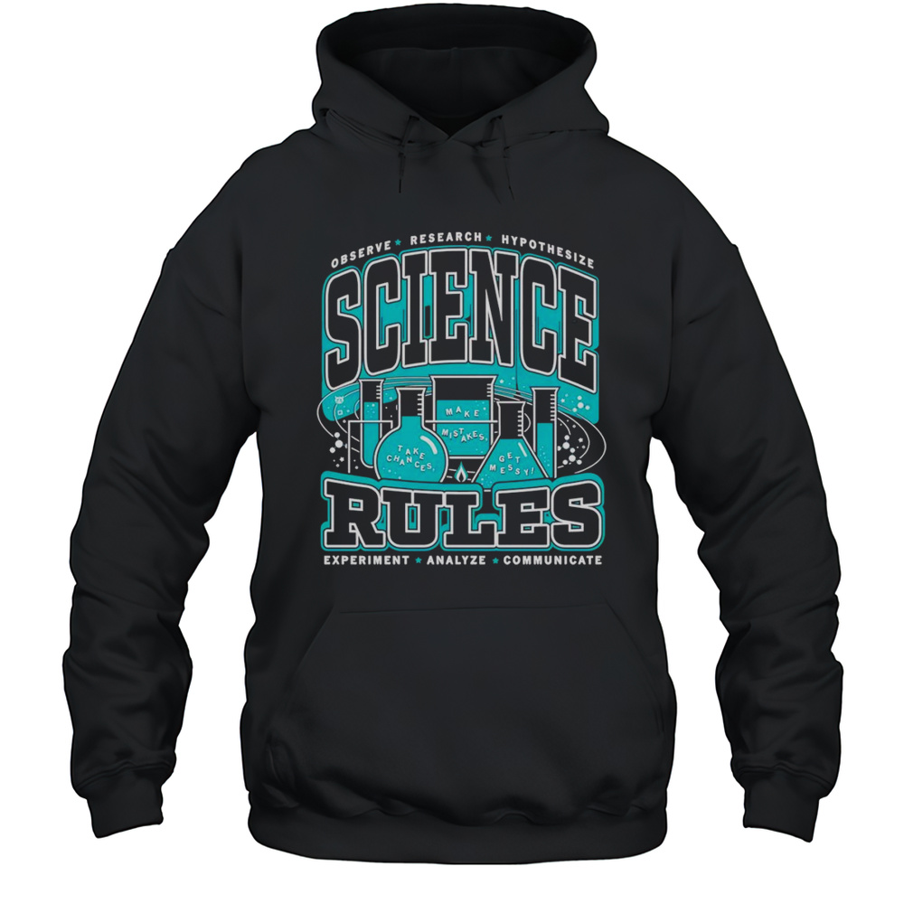 Science Rules Max Collegiate Shirt Unisex Hoodie