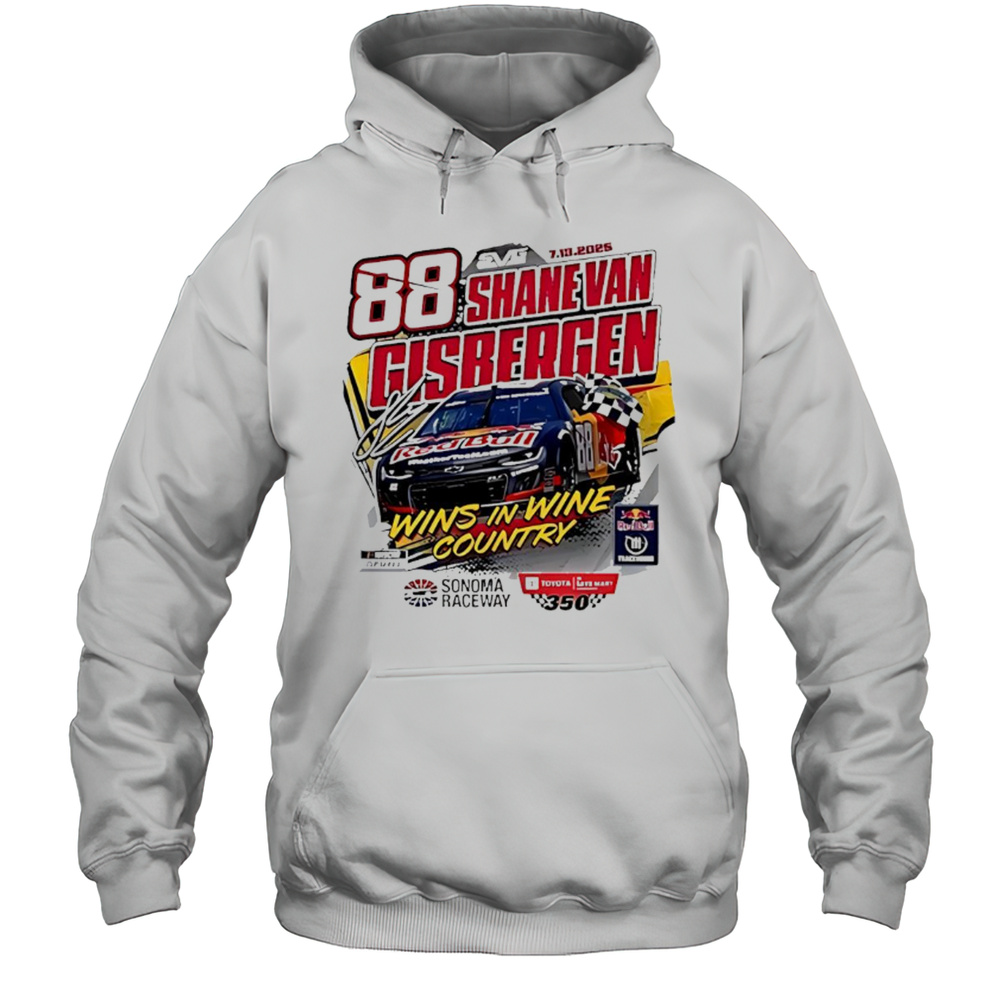 Shane Van Gisbergen Checkered Flag Sports 2025 Shirt Unisex Hoodie