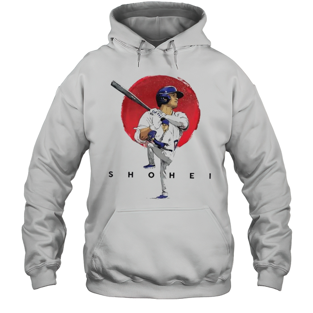 Shohei Sun Los Angeles Baseball Shohei Ohtani Shirt Unisex Hoodie