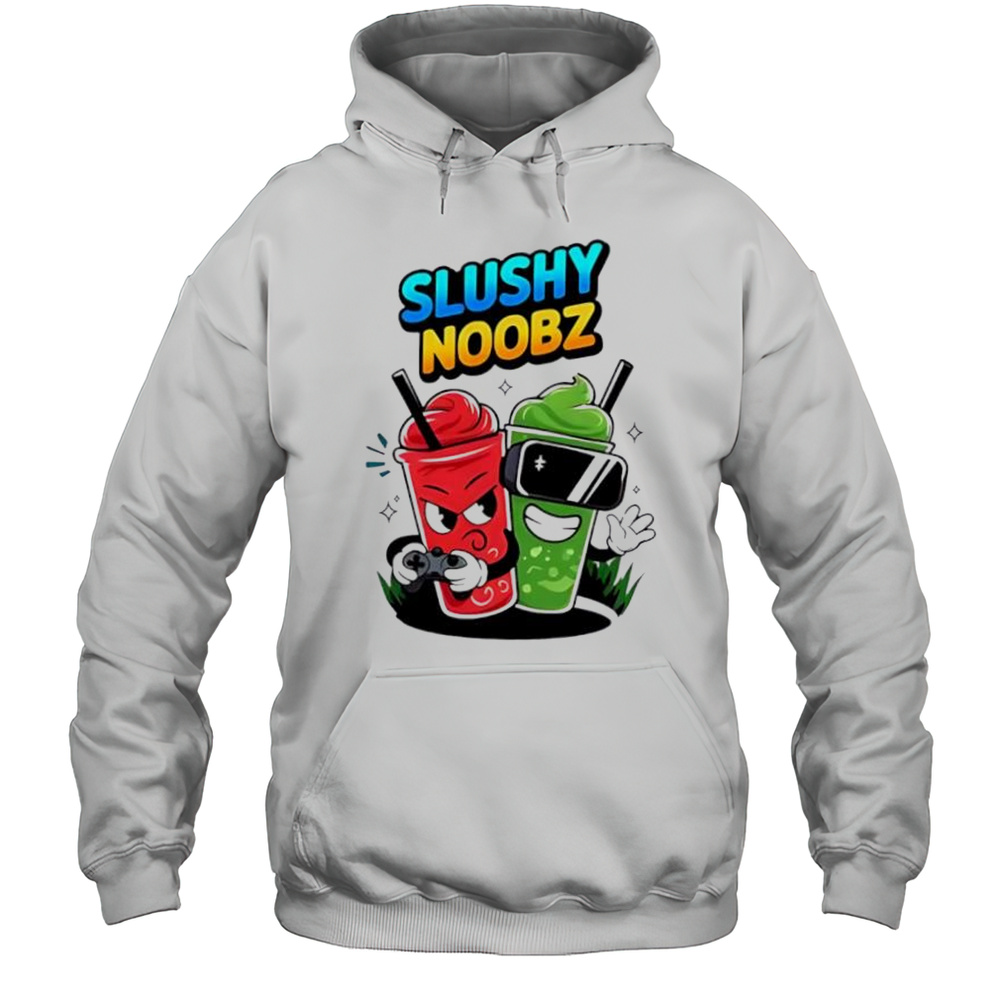 Slushy Noobz Martin And Hamzah Gamer Shirt Unisex Hoodie
