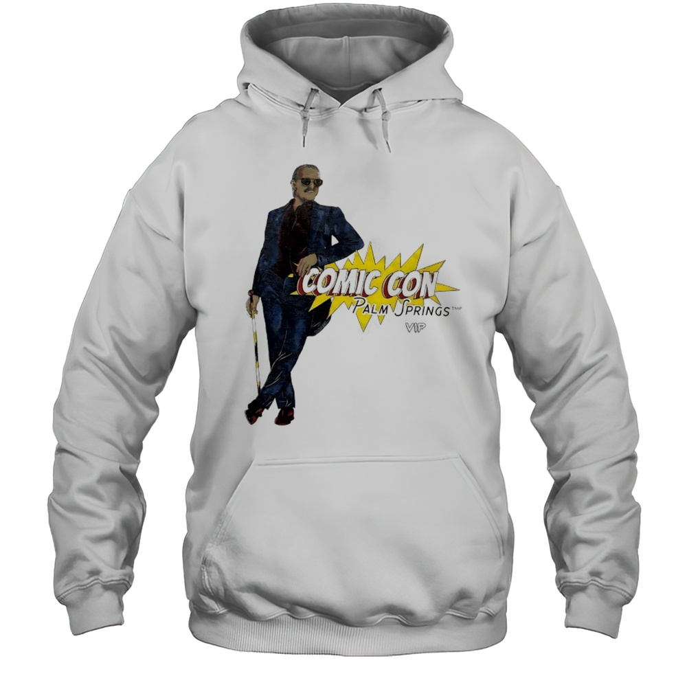 Stan Lee Comic Con Palm Springs Shirt Unisex Hoodie