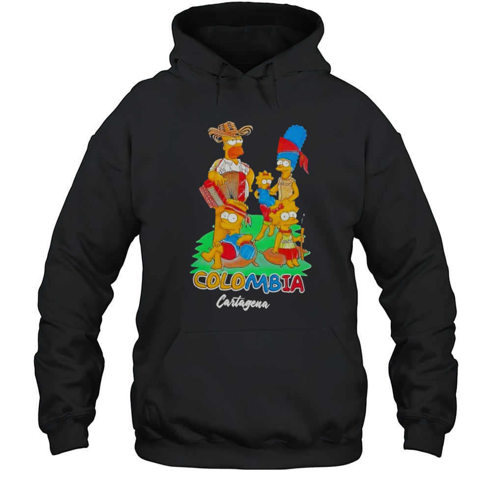 The Simpsons Columbia Cartagena Shirt Unisex Hoodie