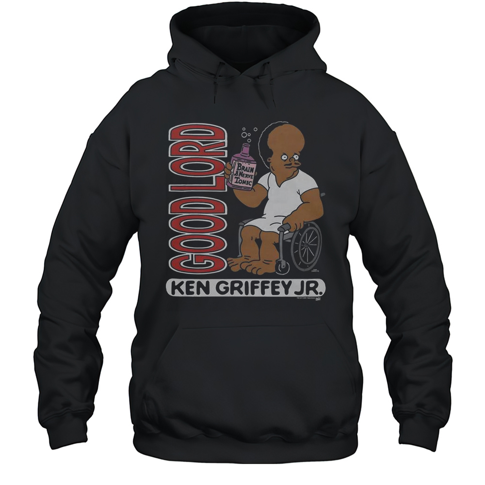 The Simpsons Ken Griffey Jr Good Lord T-Shirt Unisex Hoodie