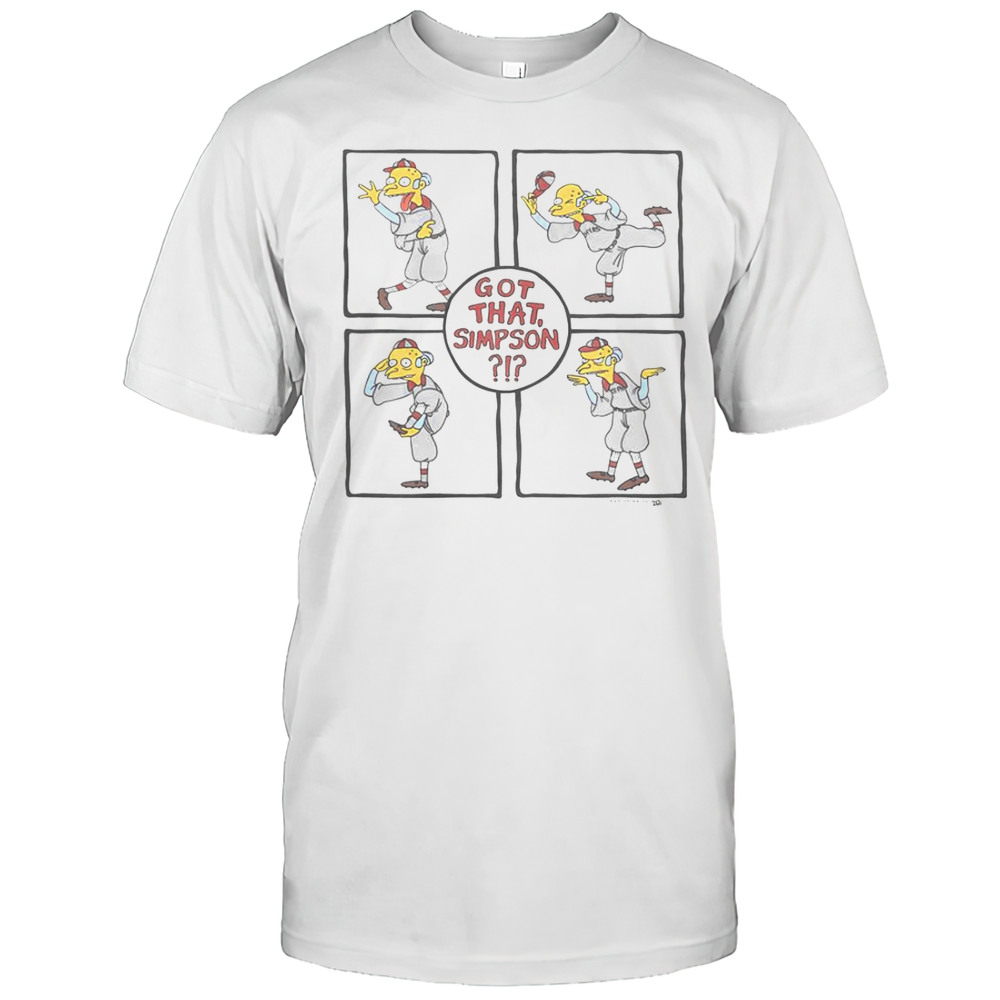 The Simpsons Mr. Burns Got That Simpson T-Shirt