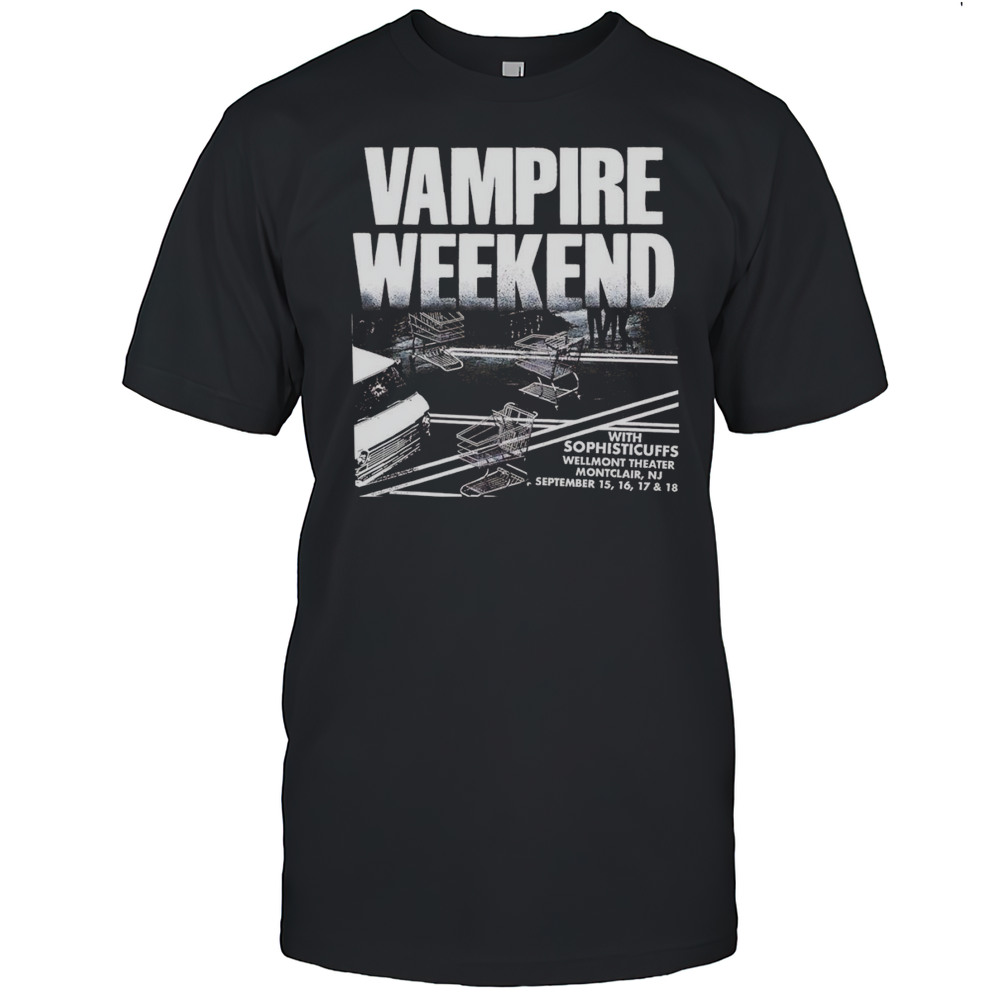 Vampire Weekend With Sophisticuffs Wellmont Theater Montclair Shirt