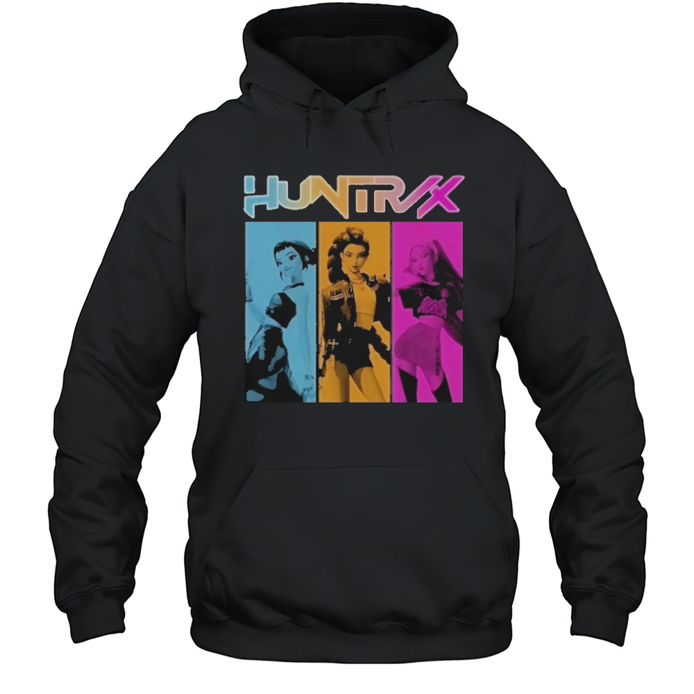 Vintage Huntrix Girls Kpop Demon Hunters Shirt Unisex Hoodie