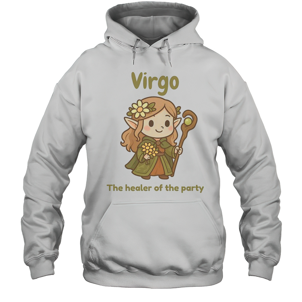 Virgo The Healer Of The Party T-Shirt Unisex Hoodie