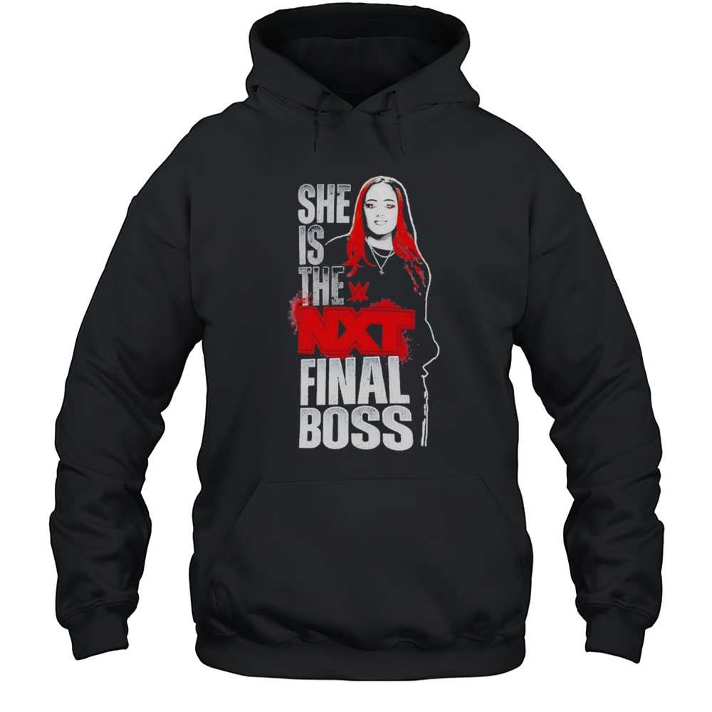 Wrestling Ava She Is The Nxt Final Boss Shirt Unisex Hoodie