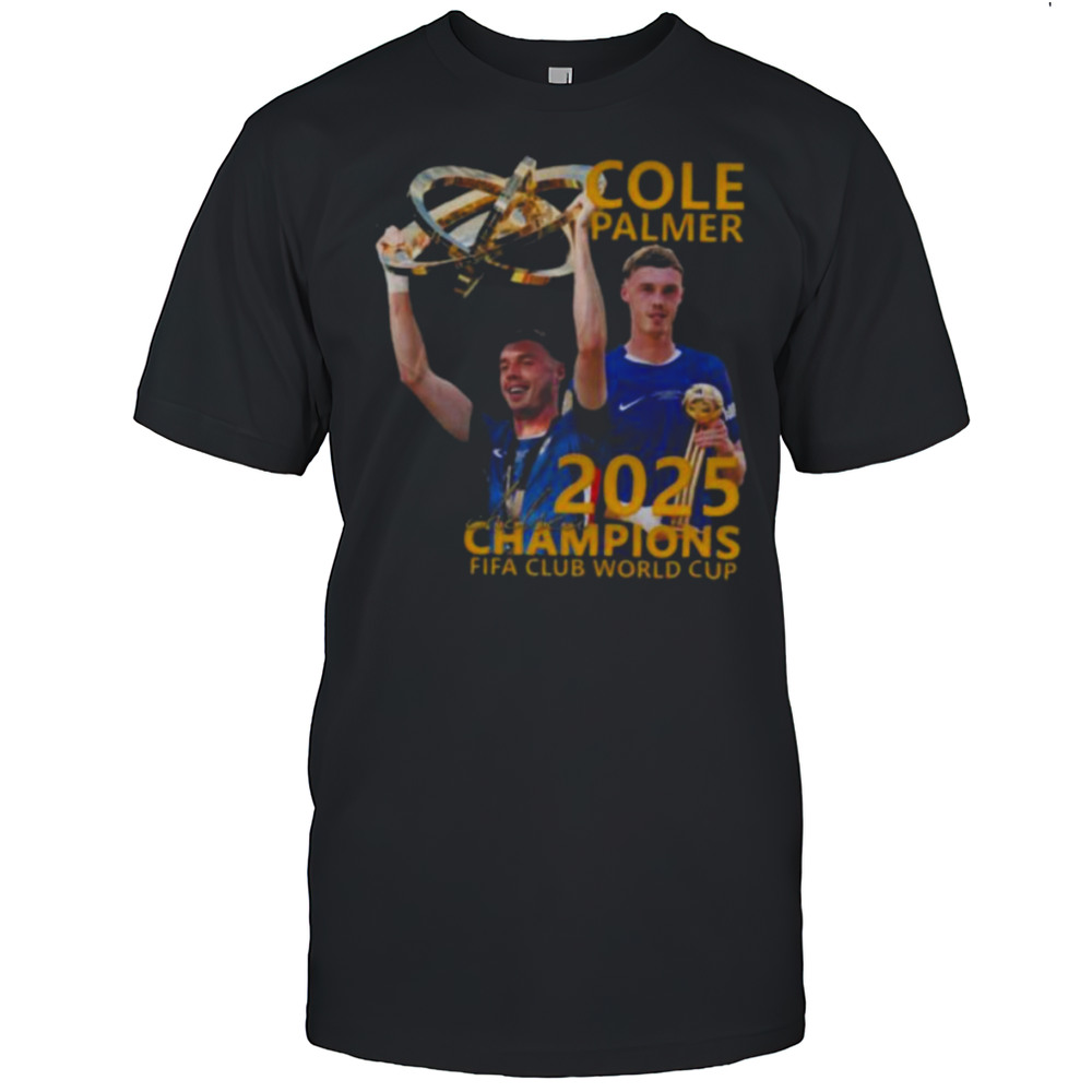Cole Palmer Chelsea Champions 2025 FIFA Club World Cup Shirt