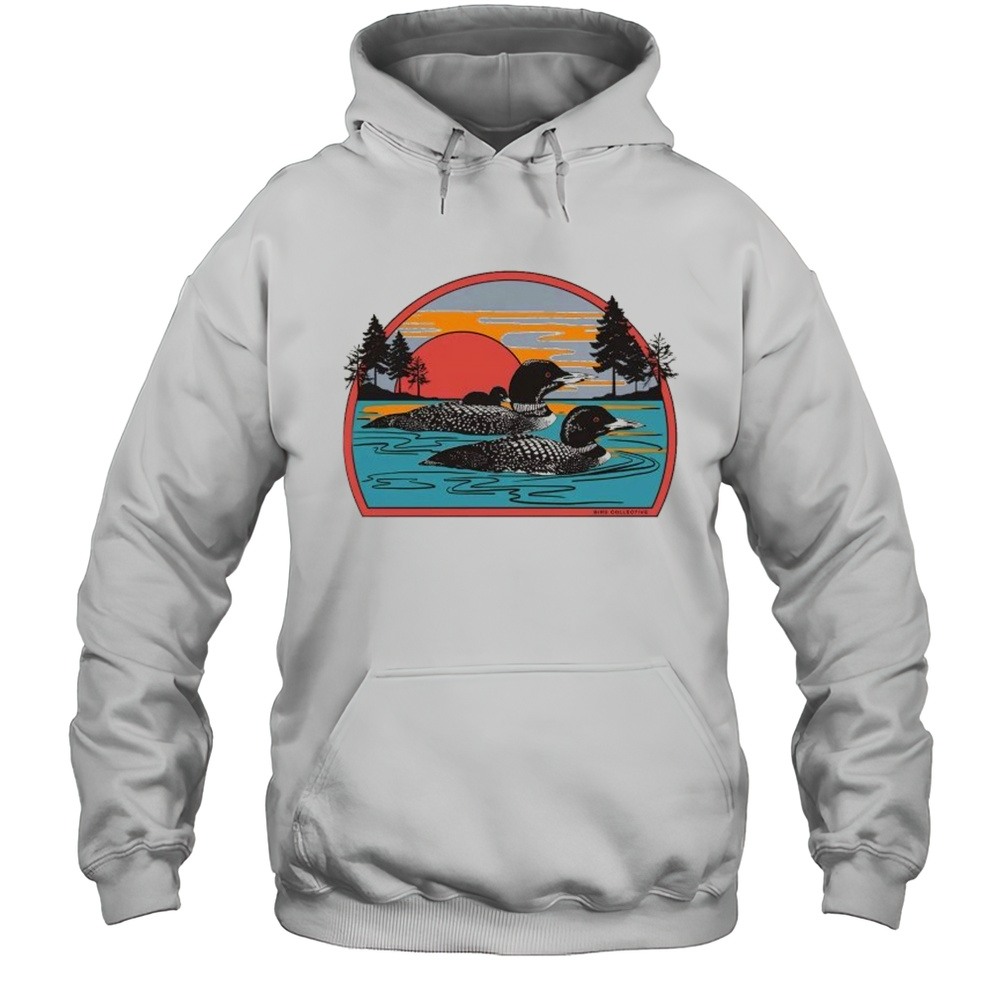 Common Loon Ducks Bird Collective T-shirt Unisex Hoodie