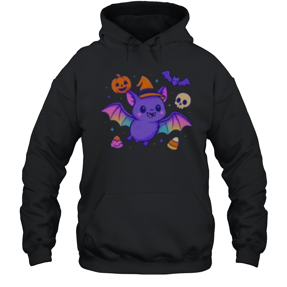 Cute Halloween Bat Shirt Unisex Hoodie