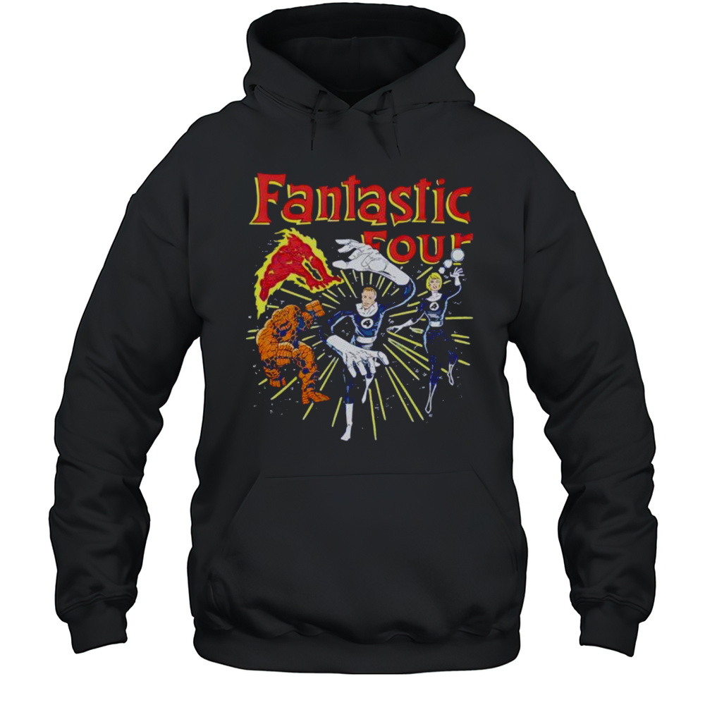 Fantastic Four Characters Cartoon Shirt Unisex Hoodie