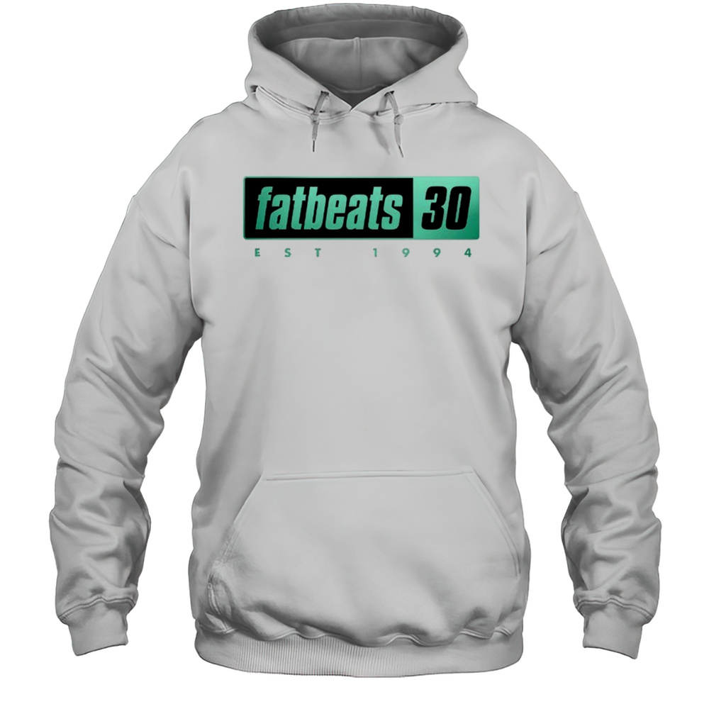 Fat Beats 30th Logo T-Shirt Unisex Hoodie
