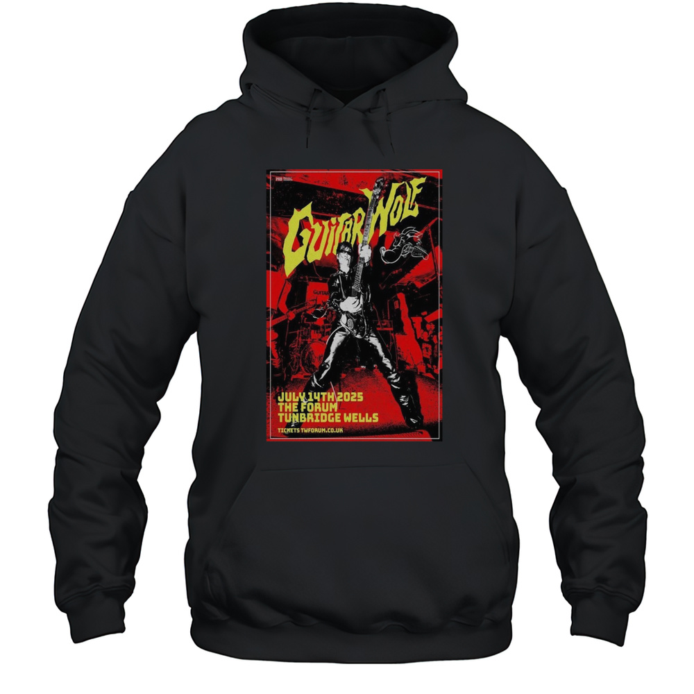 Guitar Wolf Poster 2025 Tunbridge Wells T-Shirt Unisex Hoodie