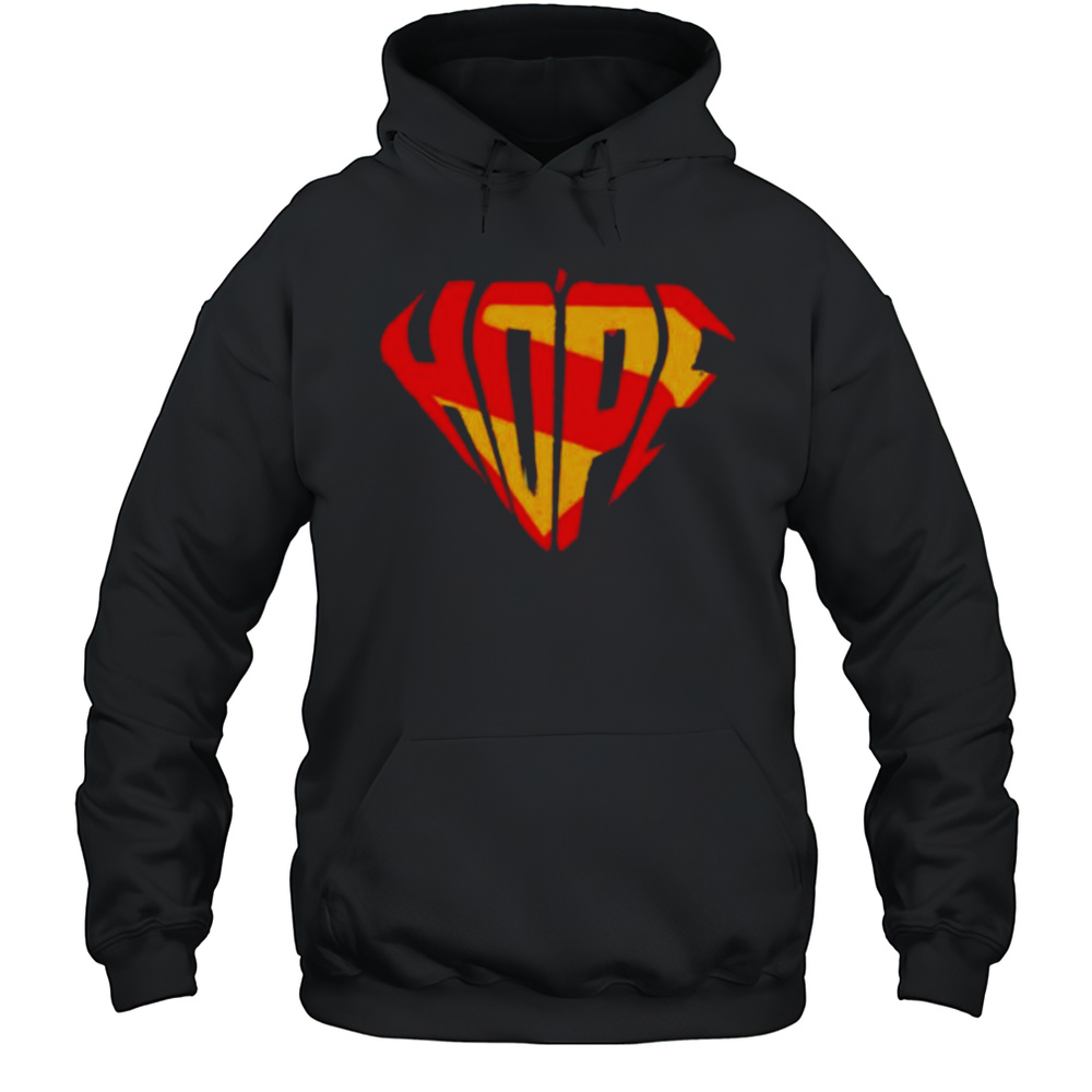 Hope Superman Logo Shirt Unisex Hoodie