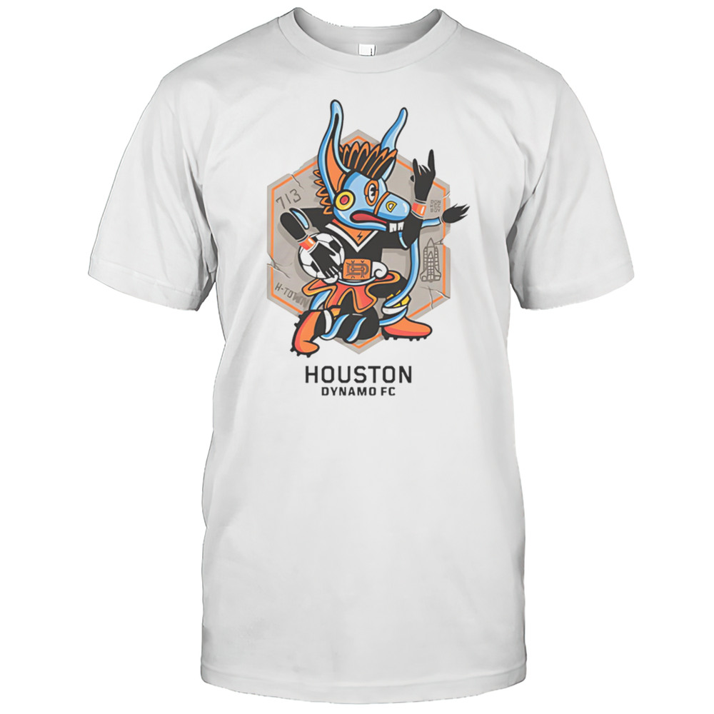 Houston Dynamo FC X Free Walls H-Town Collection Hexagon Shirt