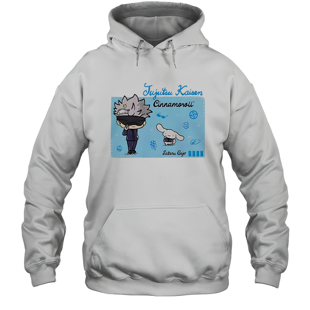 Jujutsu No Kaisen Cinnamoroll Satoru Gojo Shirt Unisex Hoodie