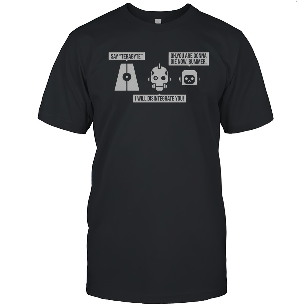 Love Dead  Robot The Three Robots T-Shirt